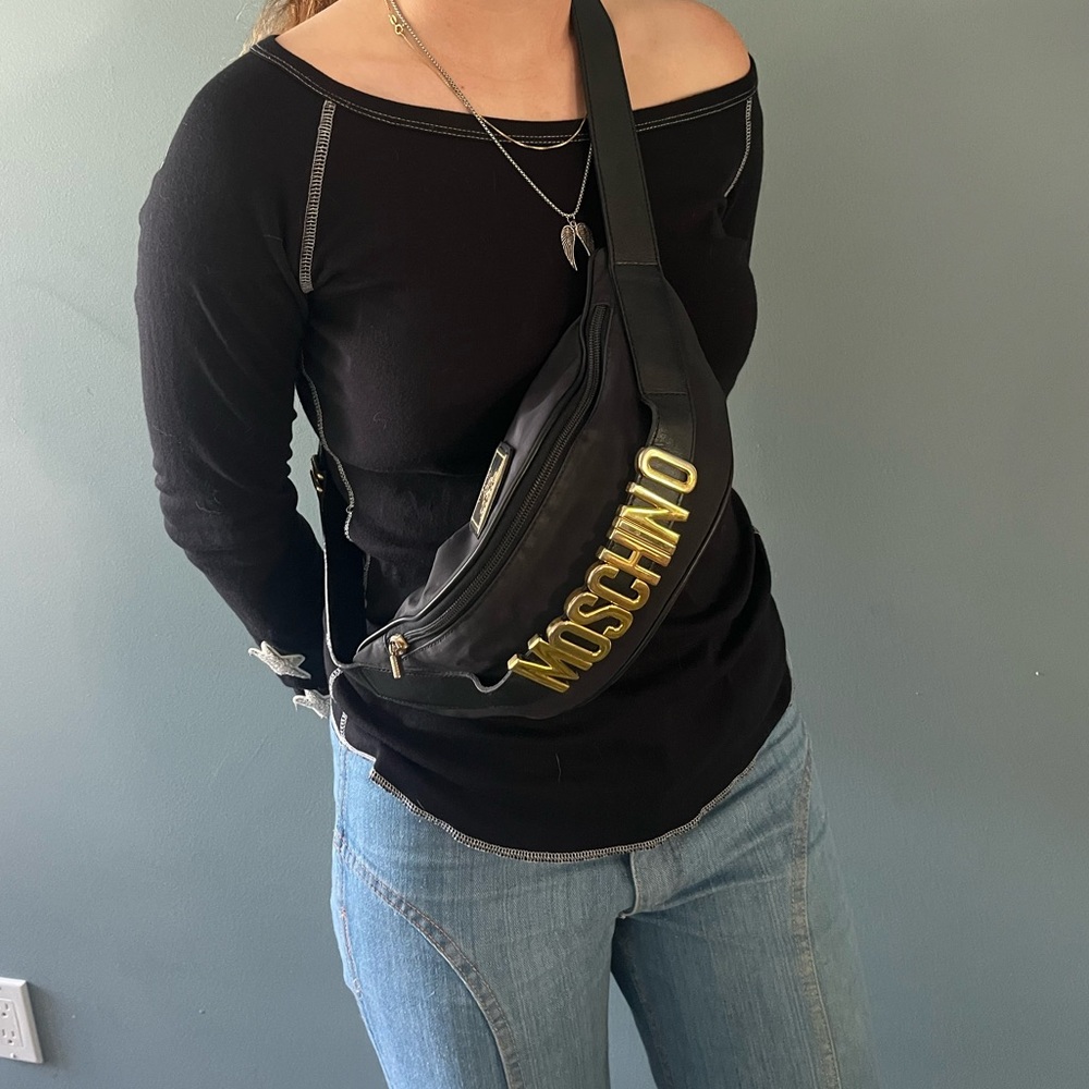 Rare Vintage Moschino Redwall Bum/Belt Bag LG - Picture 17 of 17
